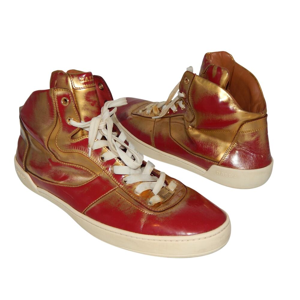 Bally Eroy Men Men Hi-top Sneakers Size 11 Lace Up